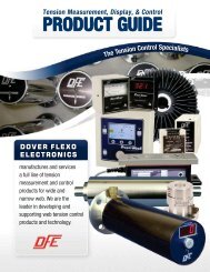 PRODUCT GUIDE - Dover Flexo Electronics, Inc