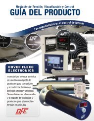 GUÍA DEL PRODUCTO - Dover Flexo Electronics, Inc