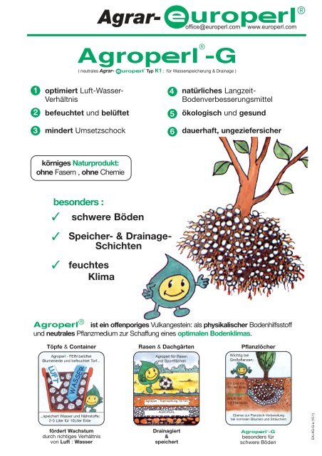 Produktdatenblatt - Europerl