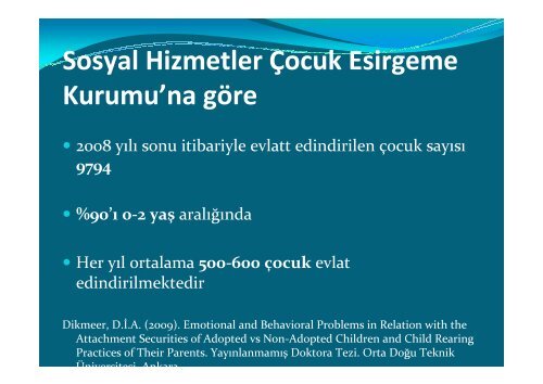 Evlat Edinilen ÃocuÄa Multidisipliner YaklaÅÄ±m - Sosyal Pediatri ...