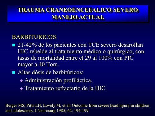 TRAUMA CRANEOENCEFALICO SEVERO_DR JESUS PULIDO BARBA MEXICO