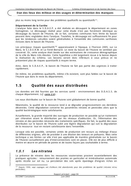 chapitre 3 : usages et fonctions de l'eau et des milieux aquatiques