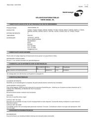 VEILIGHEIDSINFORMATIEBLAD 15W/40 DIESEL OIL