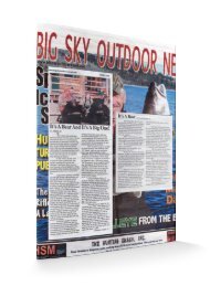 Big Sky Outdoor News