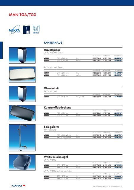 MAN/TGA Ersatzteile - Autoteile Walter Schork GmbH