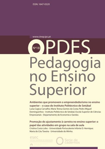 Pedagogia no Ensino Superior (18) - ESEC