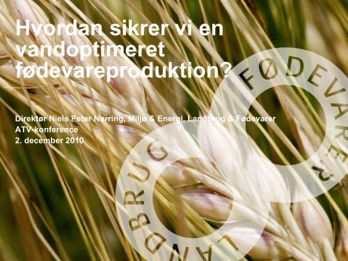 Markvanding – udfordringer og muligheder