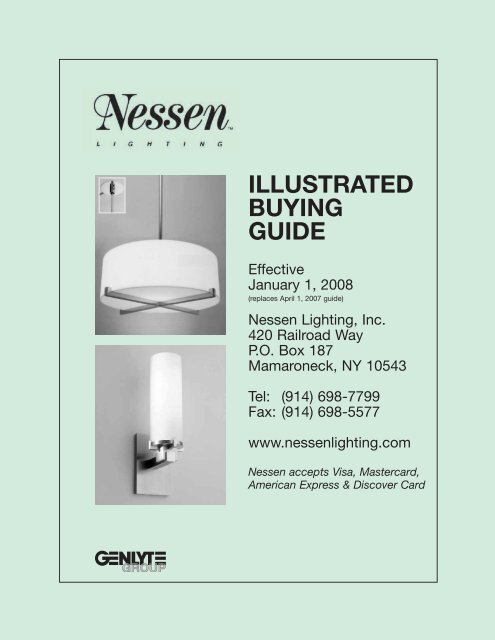 Ilrated Ing Guide Nessen Lighting Ilrated Ing Guide Nessen Lighting