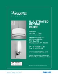 ILLUSTRATED BUYING GUIDE - Nessen Lighting