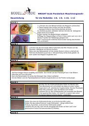 WRIGHT Scale Parabellum Maschinengewehr Bauanleitung fÃ¼r die ...