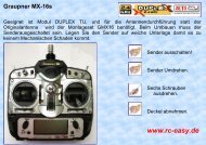 Graupner MX-16s - rc-easy.com