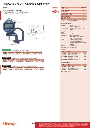 ABSOLUTE DIGIMATIC RychlÃ© tlouÅ¡Å¥komÄry - Microtes