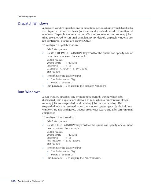 Administering Platform LSF - SAS