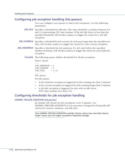 Administering Platform LSF - SAS