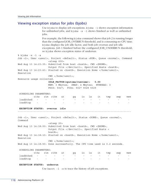 Administering Platform LSF - SAS