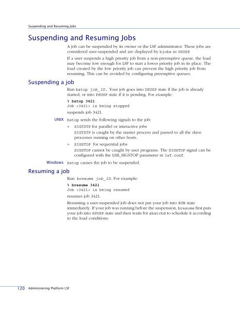 Administering Platform LSF - SAS