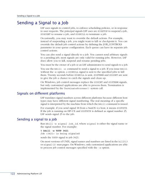 Administering Platform LSF - SAS