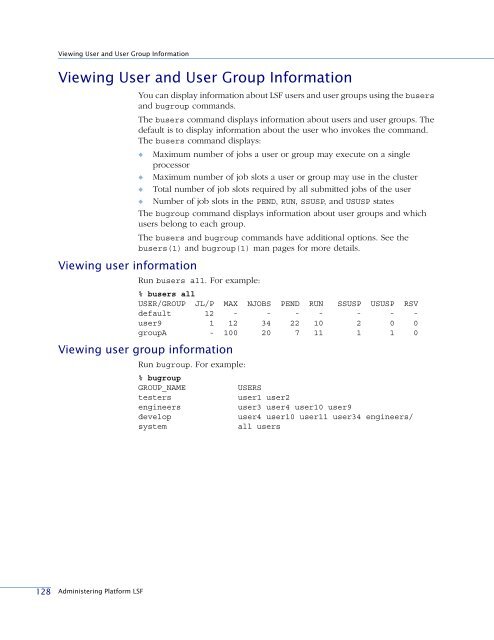 Administering Platform LSF - SAS