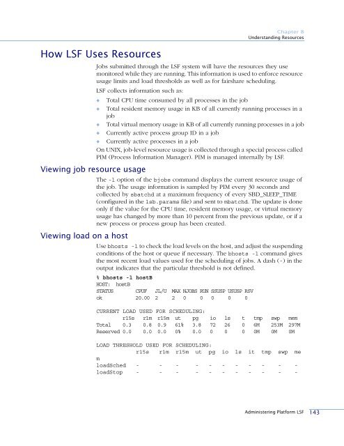 Administering Platform LSF - SAS