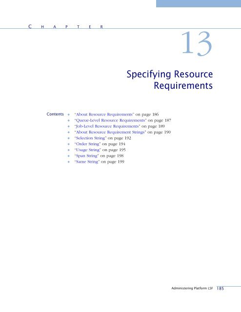 Administering Platform LSF - SAS