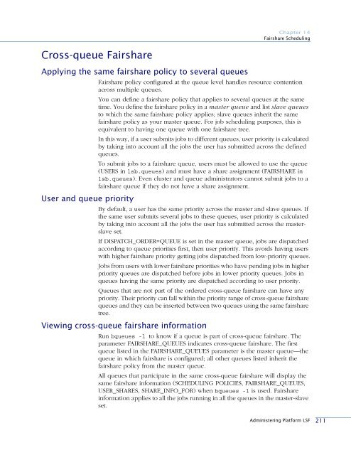 Administering Platform LSF - SAS