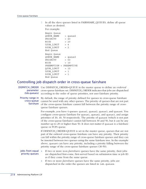 Administering Platform LSF - SAS