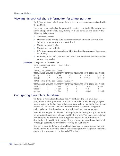 Administering Platform LSF - SAS