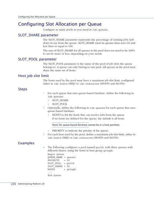 Administering Platform LSF - SAS