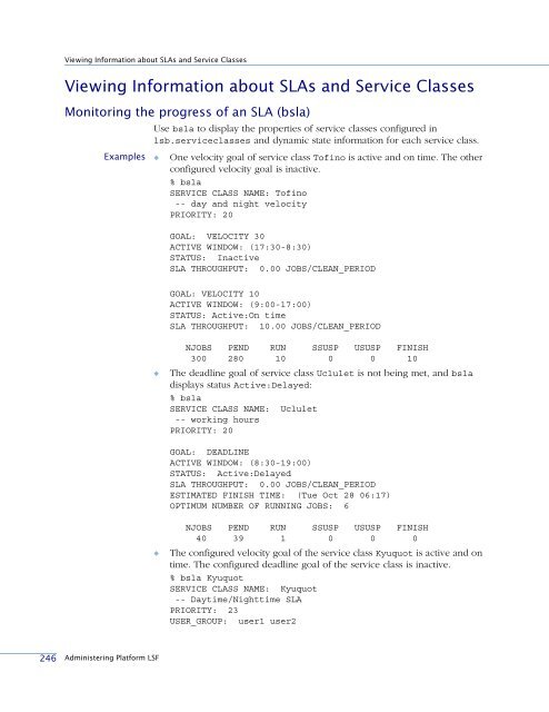 Administering Platform LSF - SAS