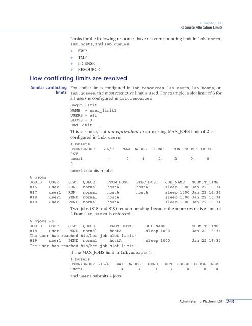 Administering Platform LSF - SAS