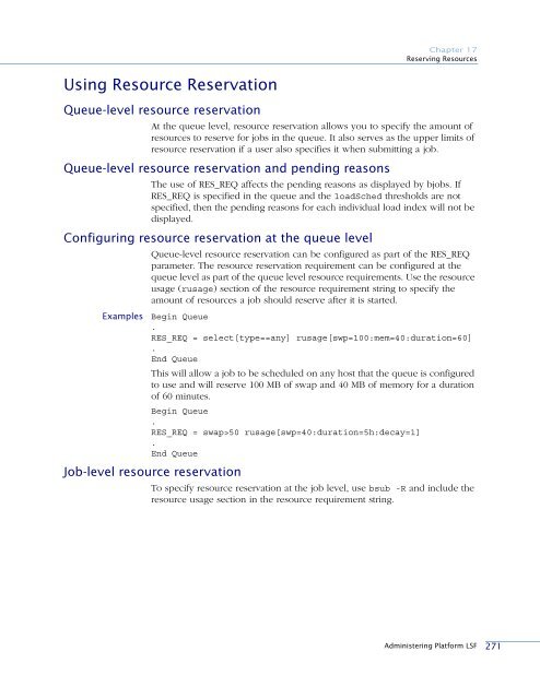 Administering Platform LSF - SAS