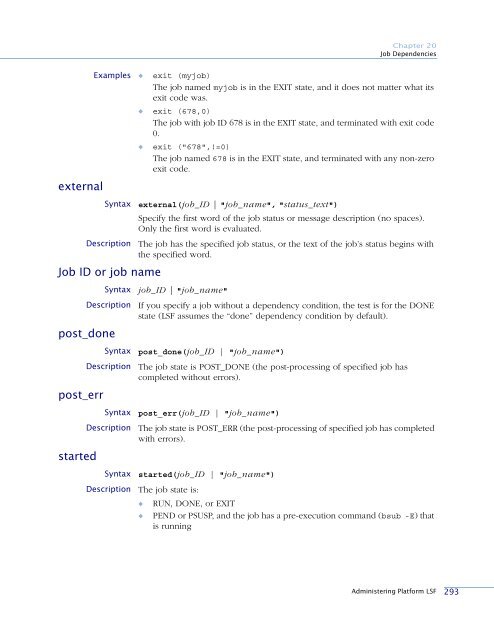 Administering Platform LSF - SAS