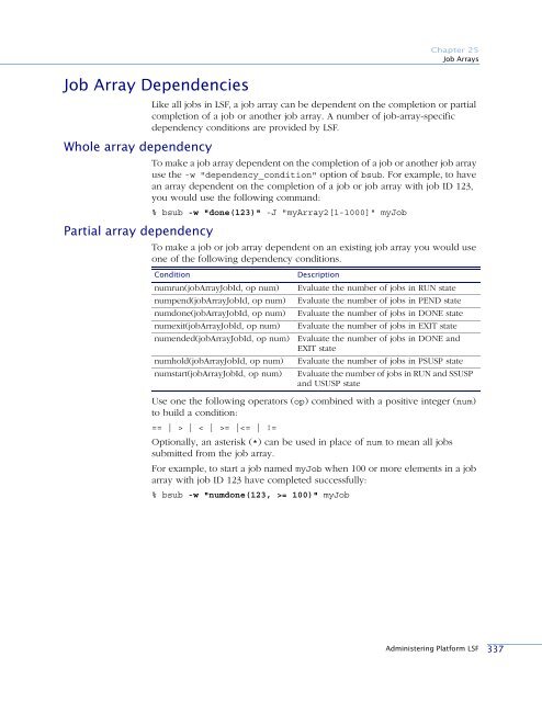 Administering Platform LSF - SAS