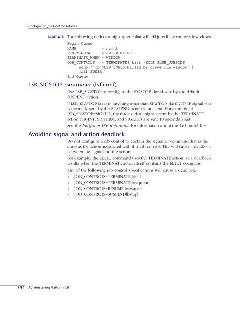 Administering Platform LSF - SAS