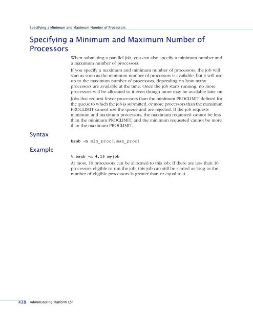 Administering Platform LSF - SAS