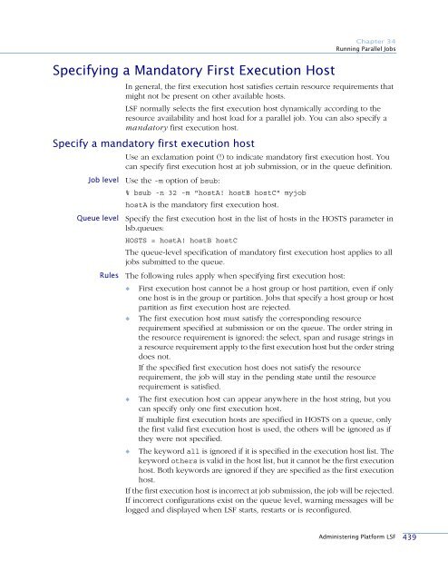 Administering Platform LSF - SAS