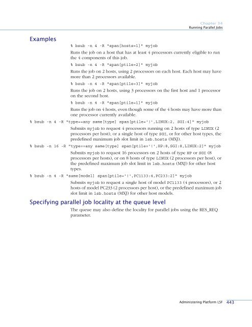 Administering Platform LSF - SAS