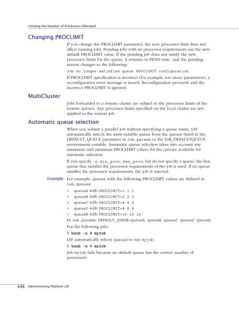 Administering Platform LSF - SAS