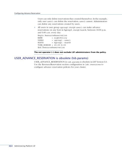 Administering Platform LSF - SAS