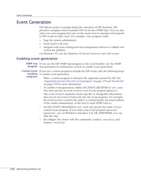 Administering Platform LSF - SAS