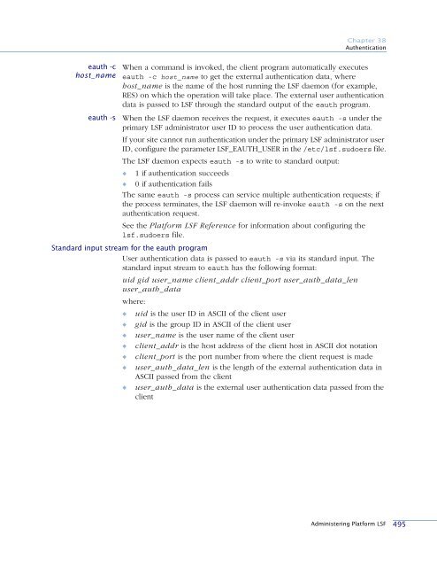 Administering Platform LSF - SAS