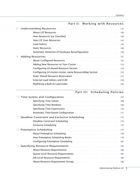 Administering Platform LSF - SAS