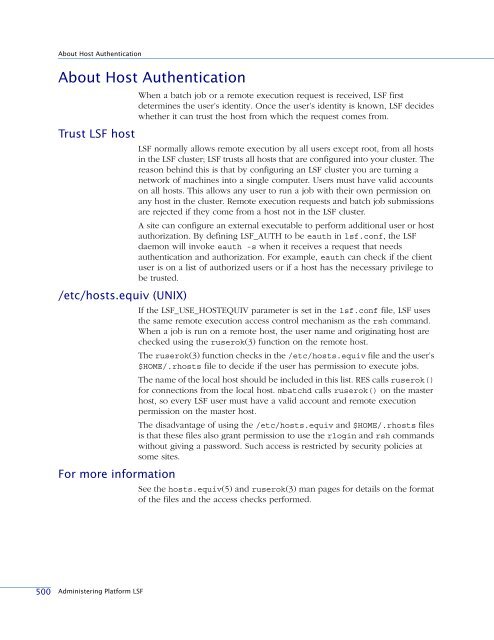 Administering Platform LSF - SAS