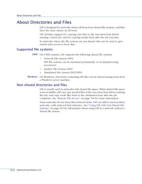 Administering Platform LSF - SAS