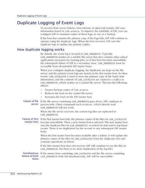 Administering Platform LSF - SAS