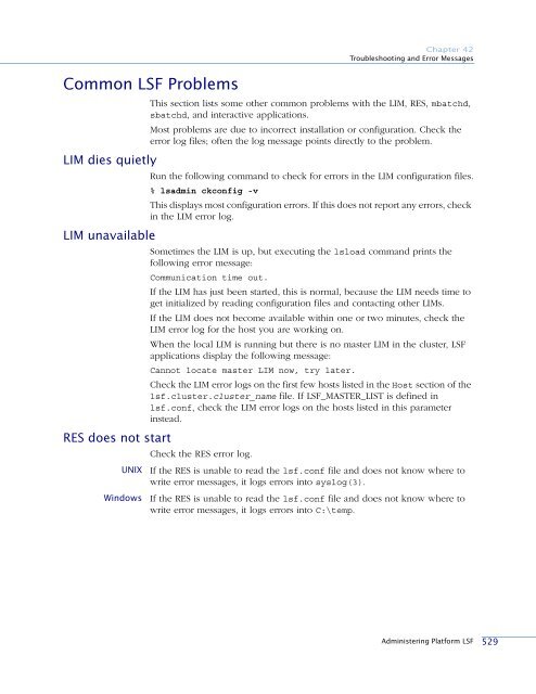 Administering Platform LSF - SAS