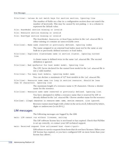 Administering Platform LSF - SAS