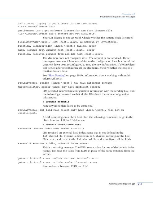 Administering Platform LSF - SAS