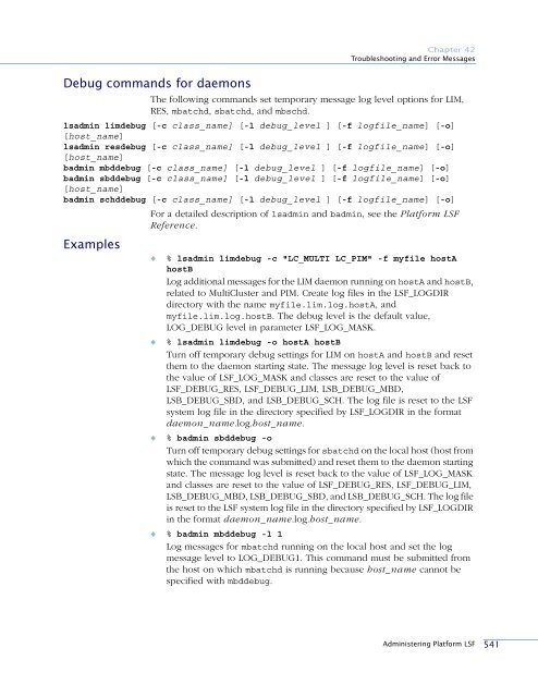 Administering Platform LSF - SAS