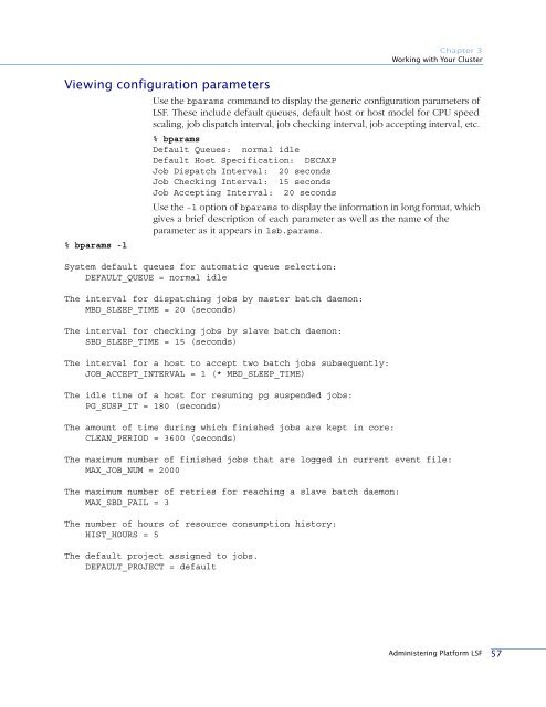 Administering Platform LSF - SAS